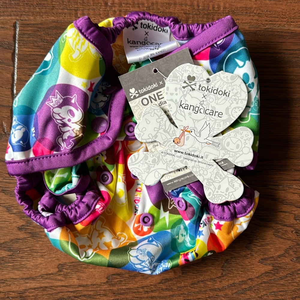 Rumparooz x Tokidoki One Size Cloth Diaper Cover - TokiCorno